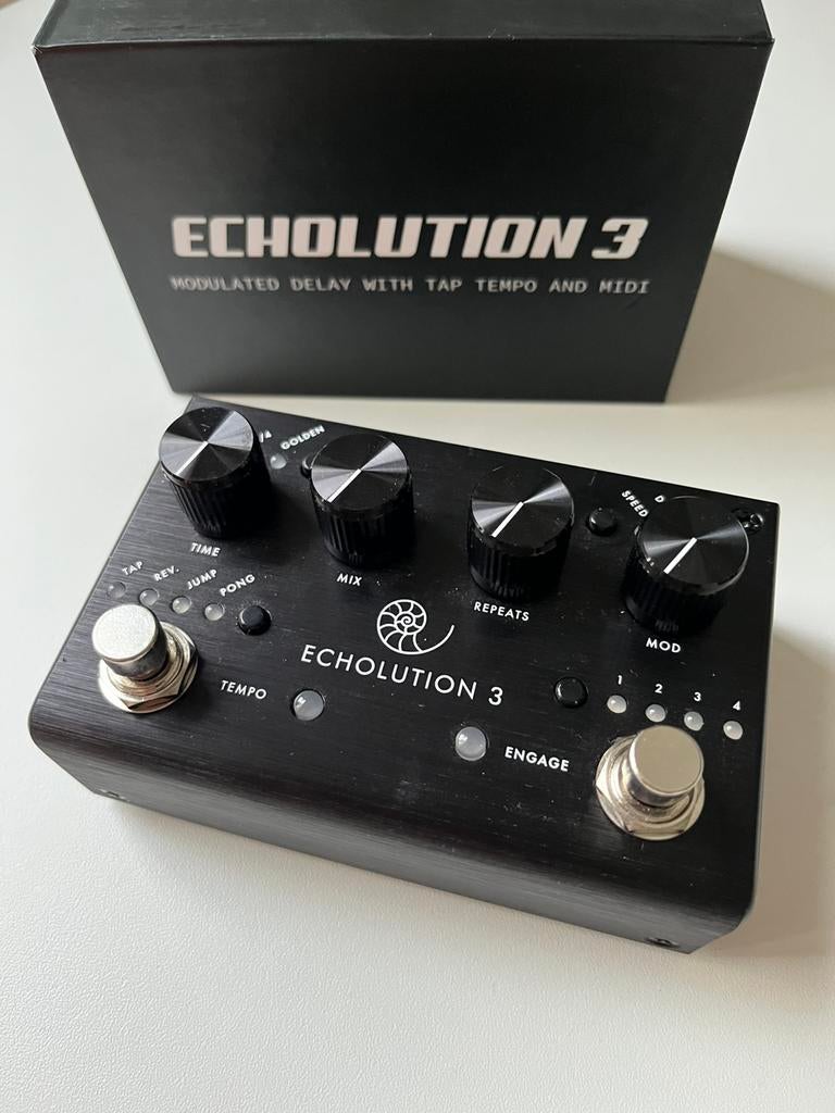 Pigtronix Echolution 3 - RUILEN voor Boss DD-7 of DD-500, Muziek en Instrumenten, Effecten, Ophalen of Verzenden, Zo goed als nieuw