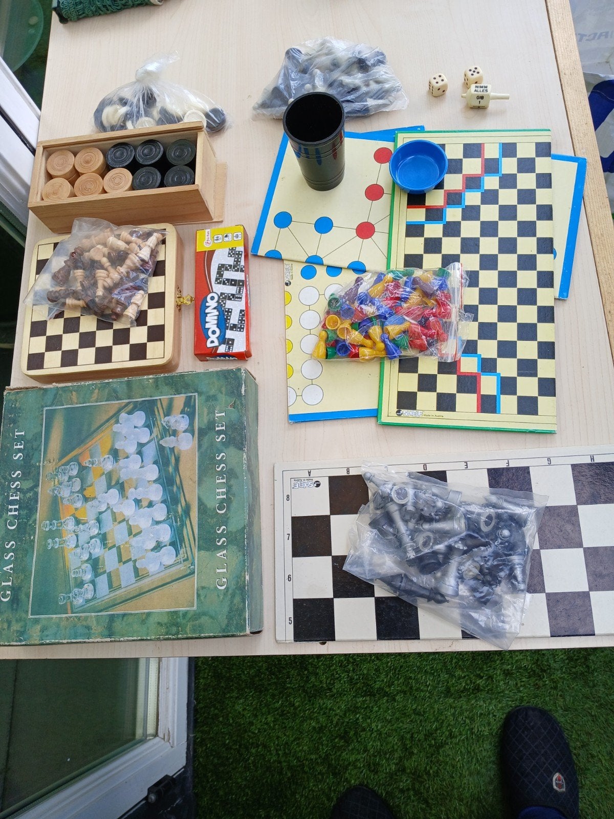 Bordspellen., Ophalen of Verzenden, Gebruikt, Frame of Mal