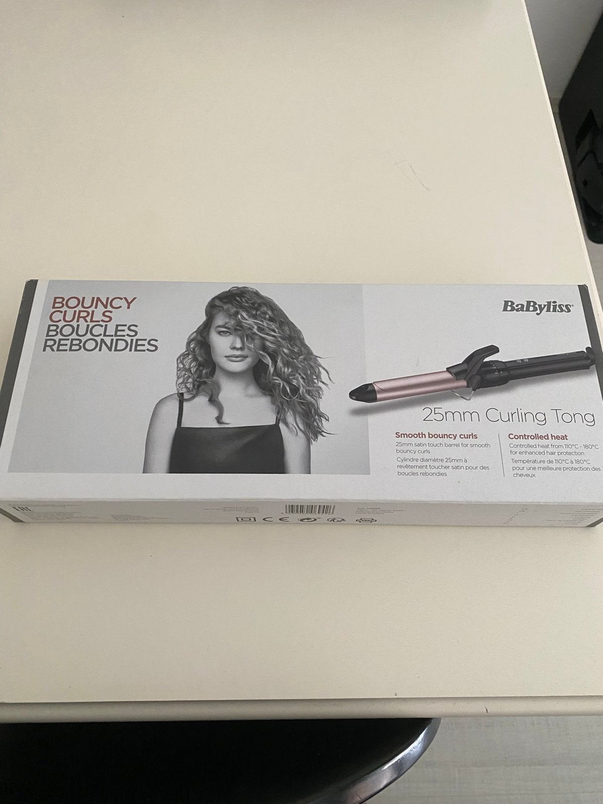 Babyliss Krultang 25mm - Bouncy Curls, Sieraden, Tassen en Uiterlijk, Ophalen of Verzenden, Nieuw, Krultang of Stijltang