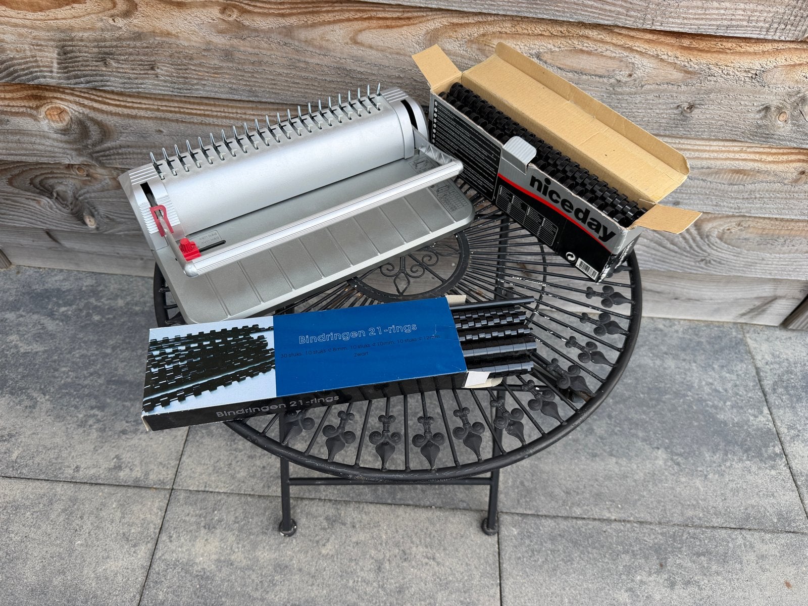 Bindmachine met bindringen, Ophalen of Verzenden