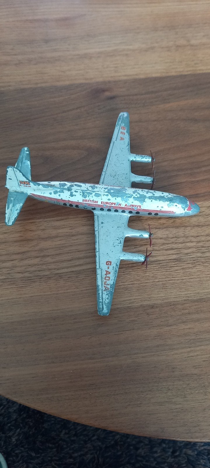 DINKY TOYS VISCOUNT British European Airways, Ophalen of Verzenden, Gebruikt, Schaalmodel