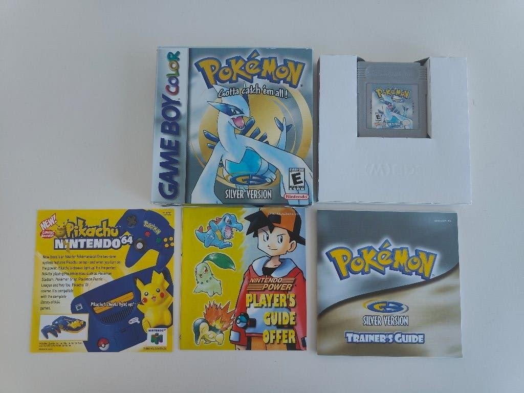 Pokémon Silver Nintendo Compleet Gameboy Color GBC USA, Nintendo, Nintendo, Verzenden, 1 speler