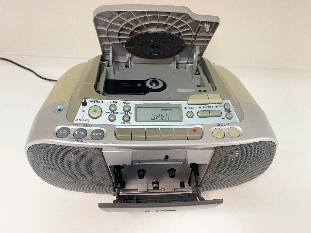 SONY CFD-S03CPL CD/MP3/Cassette/AM-FM Radio, Ophalen of Verzenden, Sony, Sony, N