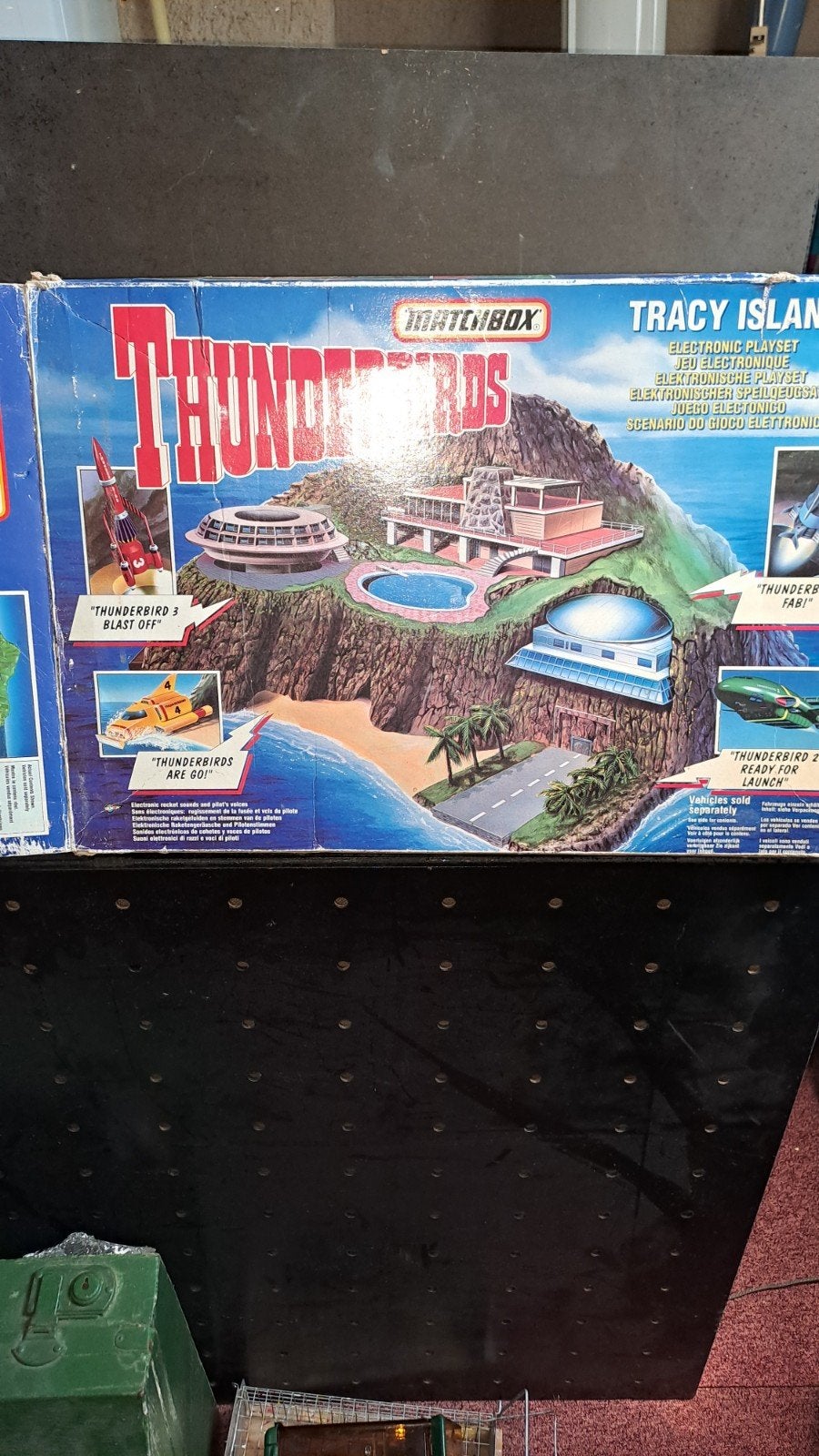 Matchbox Thunderbirds Tracy Island Speelset met Doos, Ophalen, Gebruikt, Jongen of Meisje