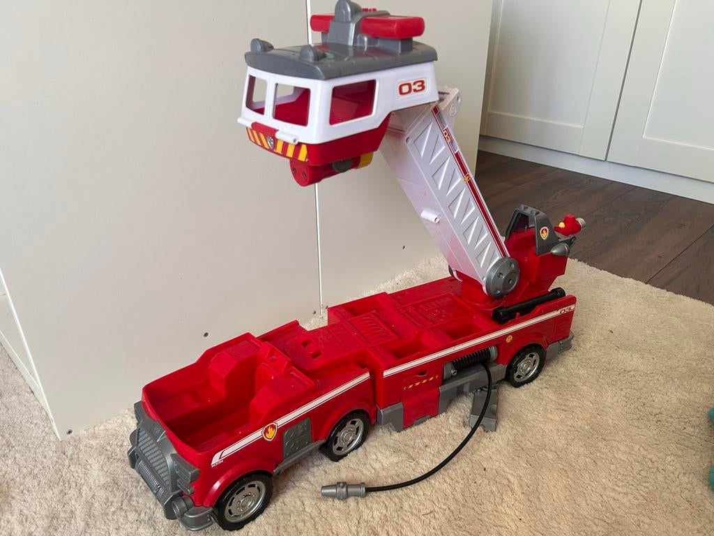 Paw Patrol Brandweerauto Marshall Ultimate Rescue, Ophalen of Verzenden, Gebruikt