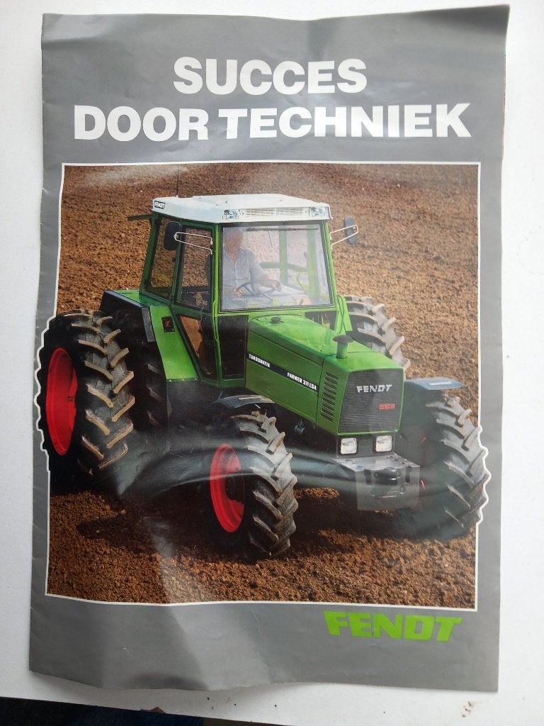 fendt folder 3 lsa serie, Ophalen of Verzenden, Zo goed als nieuw
