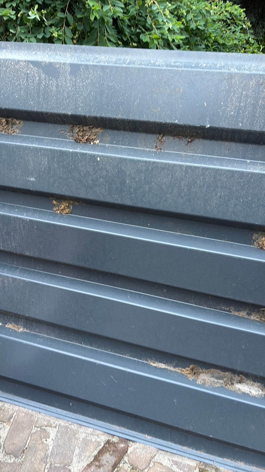 Damwand plaat antraciet nieuw, Doe-het-zelf en Verbouw, Platen en Panelen, Ophalen, Zo goed als nieuw