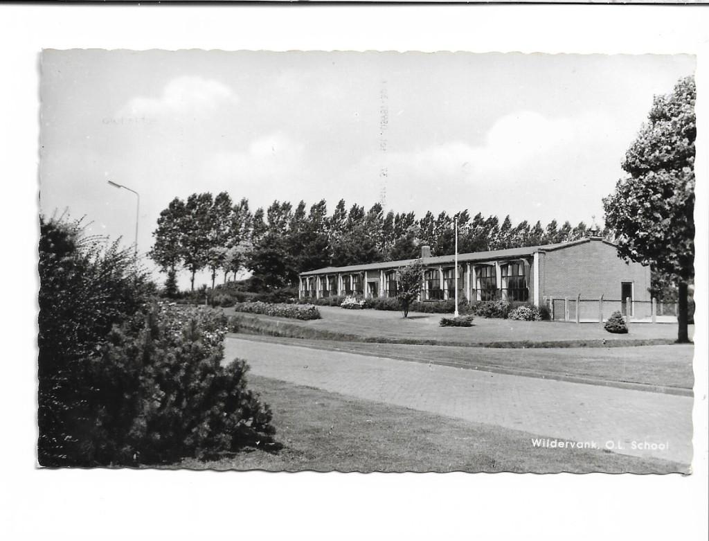 Wildervank. O.L. School, Ophalen of Verzenden, 1960 tot 1980, Ongelopen, Groningen