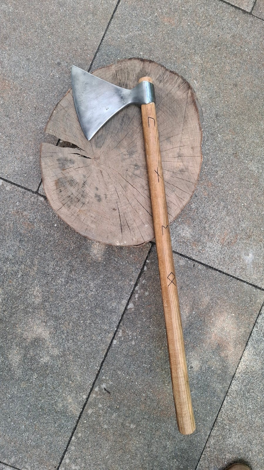 Viking bijl, reenactment,  larp, vikingen ,, Ophalen of Verzenden, Landmacht