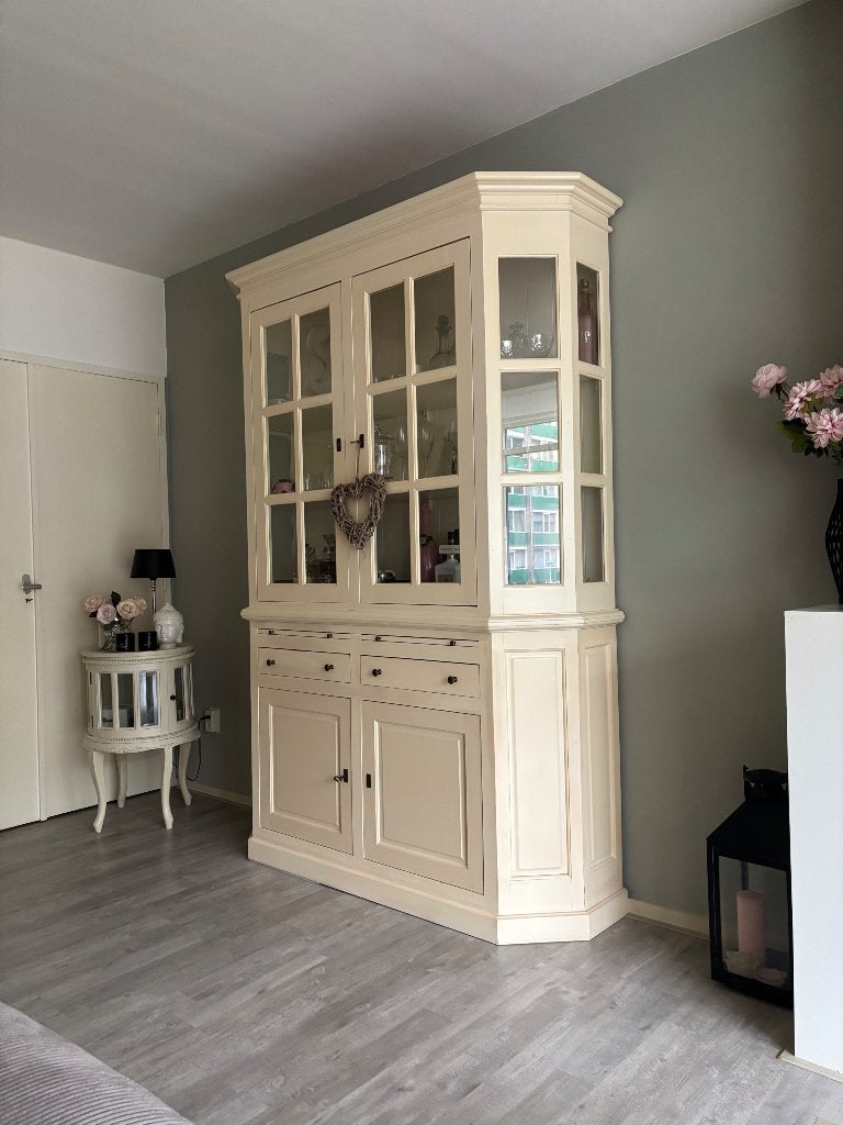 kast crème ROFRA, Ophalen, Gebruikt, 150 tot 200 cm, Met lade(s)