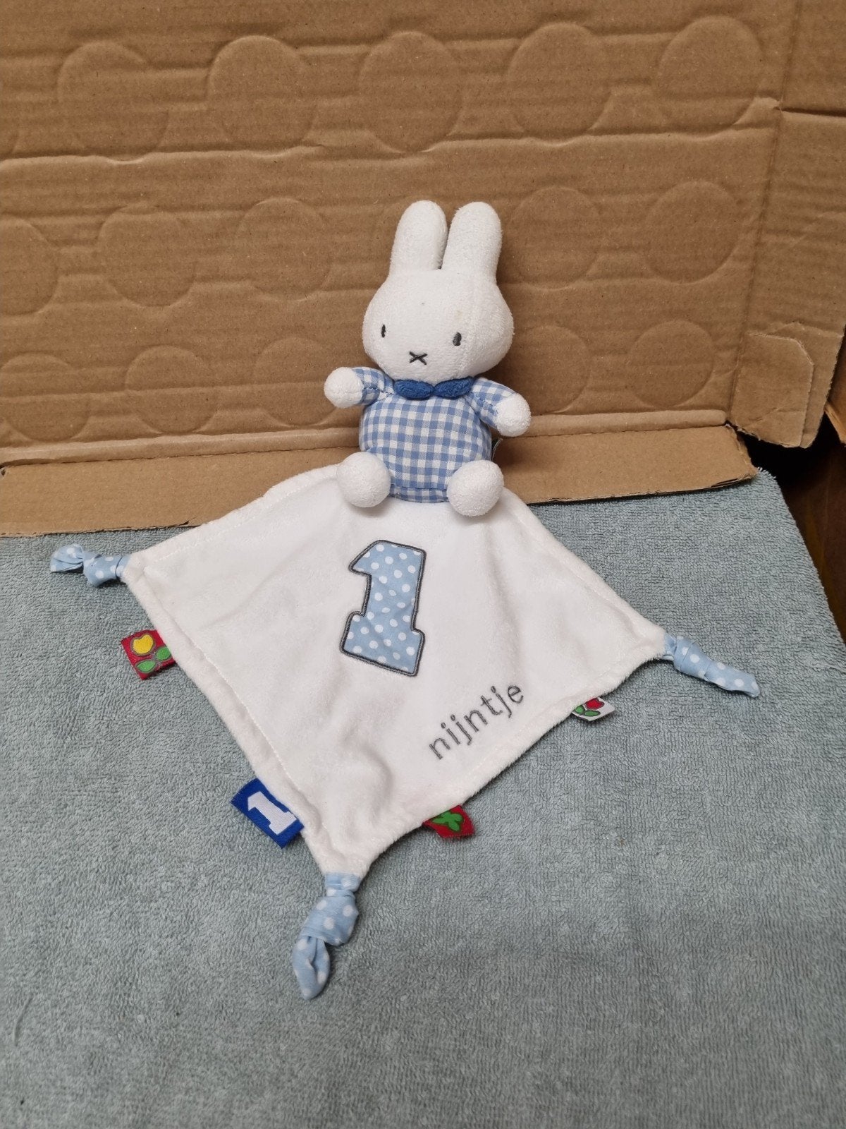 nijntje knuffel doekje nr 25, Kinderen en Baby's, Speelgoed | Knuffels en Pluche, Ophalen of Verzenden, Konijn
