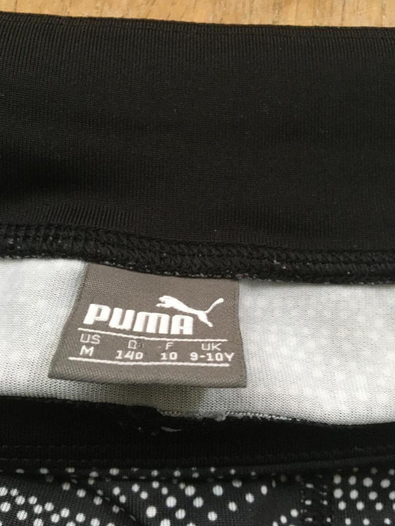 Puma kids tight | sportlegging | 140, 9-10 jaar | polkadots, Gebruikt, Meisje, Puma, Sport- of Zwemkleding