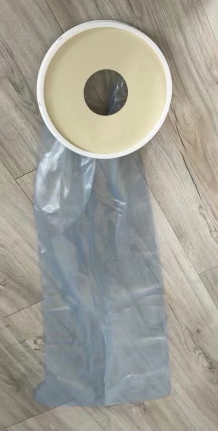Waterdichte douche hoes voor het hele been, Diversen, Ophalen of Verzenden, Zo goed als nieuw