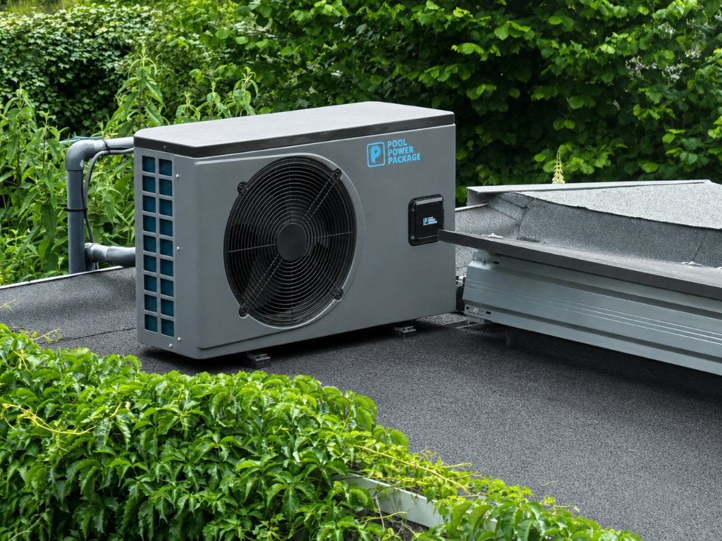 Full Inverter zwembad warmtepomp LE-PP 12 + Hydro-S pomp, Tuin en Terras, Ophalen, Zo goed als nieuw, Zwembadpomp