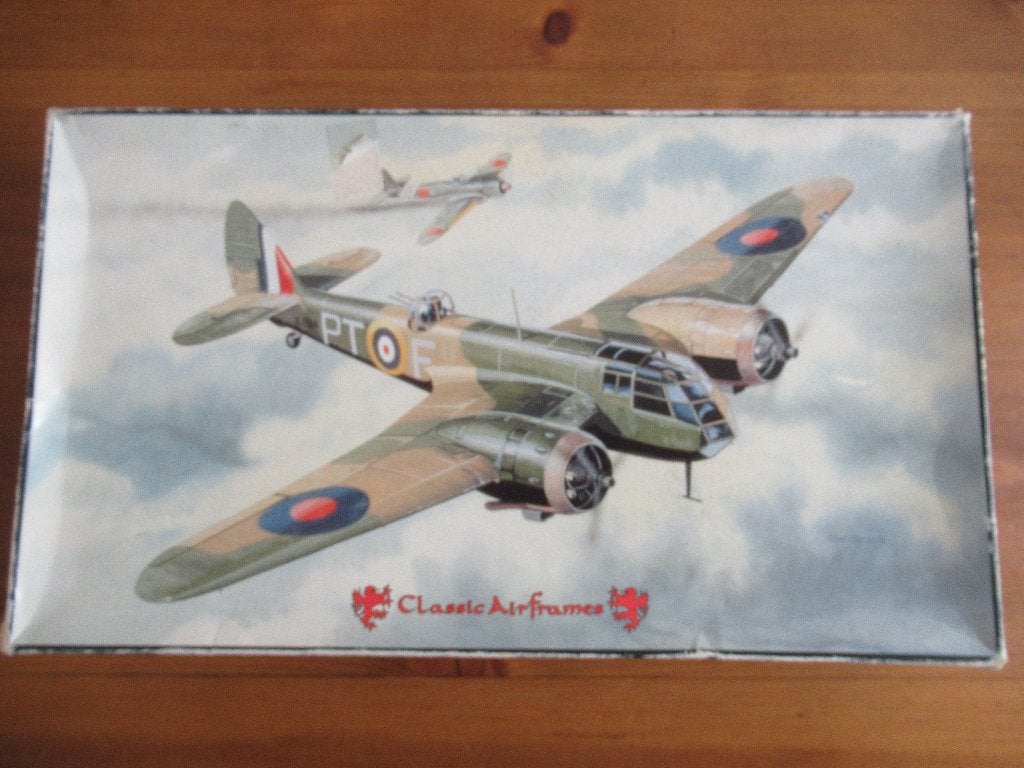 Bristol Blenheim Mk.I/IF  (Classic Airframes 1/48), Overige merken, Ophalen of Verzenden, Zo goed als nieuw, Groter dan 1:72