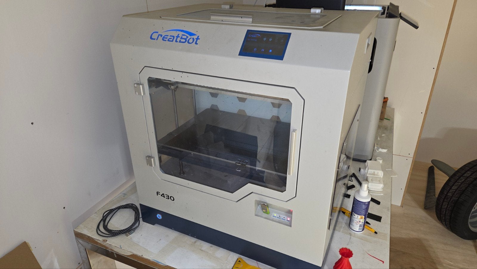 CreatBot F430 3D-printer met extra onderdelen, Gebruikt, Ophalen of Verzenden, CreatBot, Filament