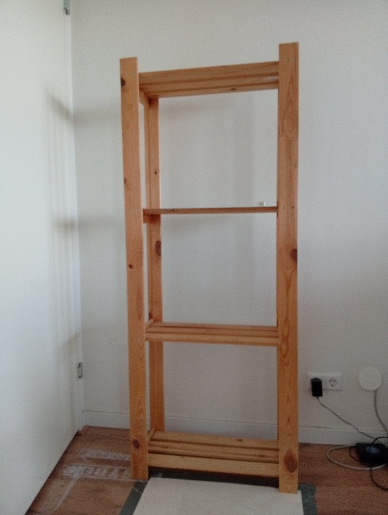 Ikea stellingkast Albert, Ophalen, Gebruikt