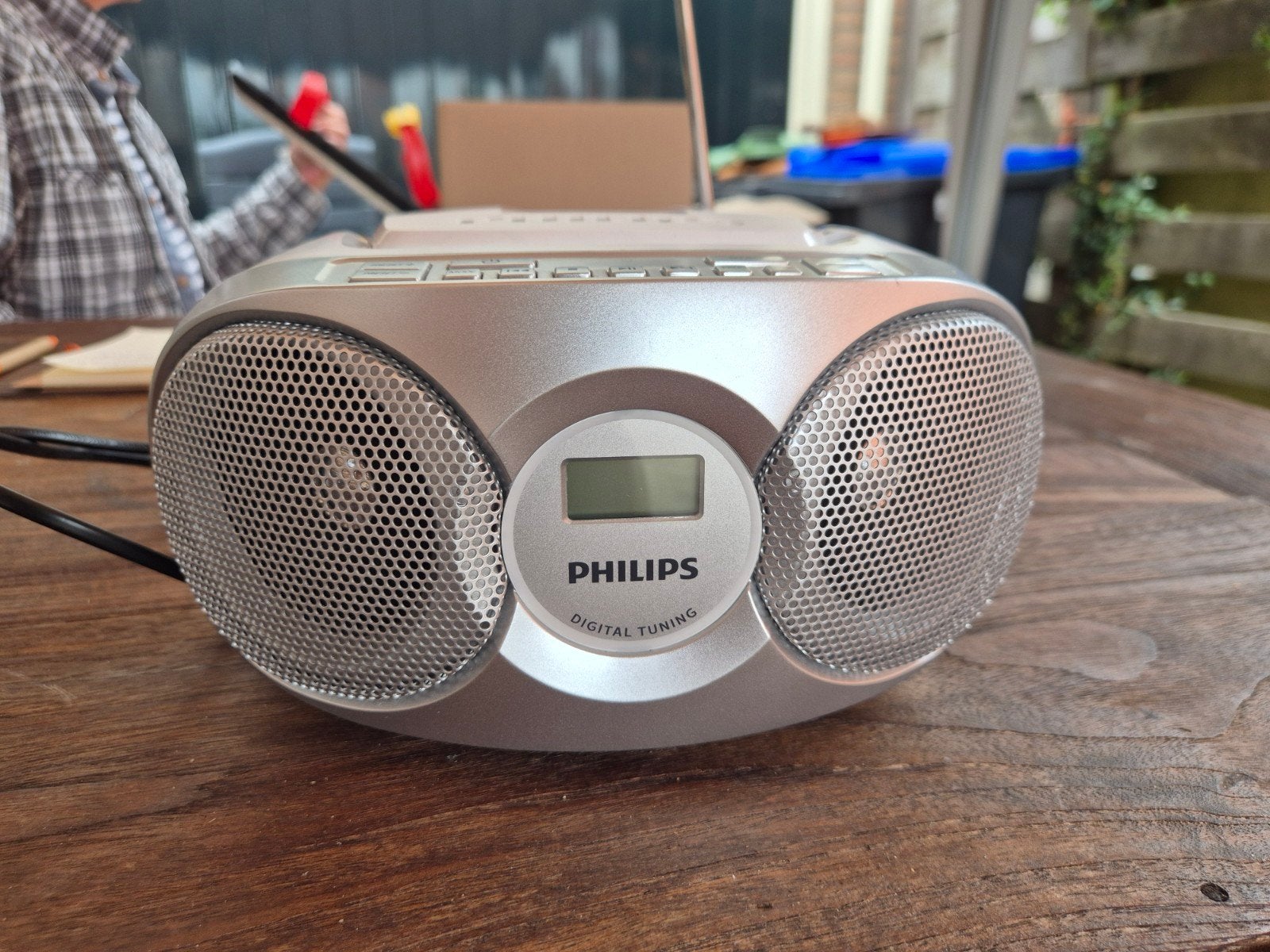 Philips AZ215/AZ216 CD-speler met digitale radio, Audio, Tv en Foto, Radio's, Ophalen of Verzenden, Zo goed als nieuw, Radio, Met cd-speler