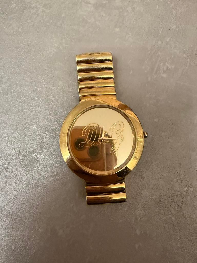 Dolce & Gabbana horloge, Sieraden, Tassen en Uiterlijk, Horloges | Dames, Ophalen of Verzenden, Zo goed als nieuw, Leer, Dolce & Gabbana