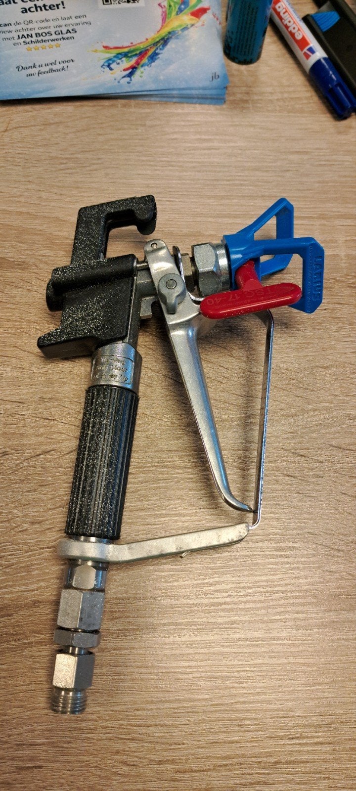 Wagner Airless Spuitpistool - AC09S, Ophalen of Verzenden, Gebruikt, Verfspuit of Verfpomp
