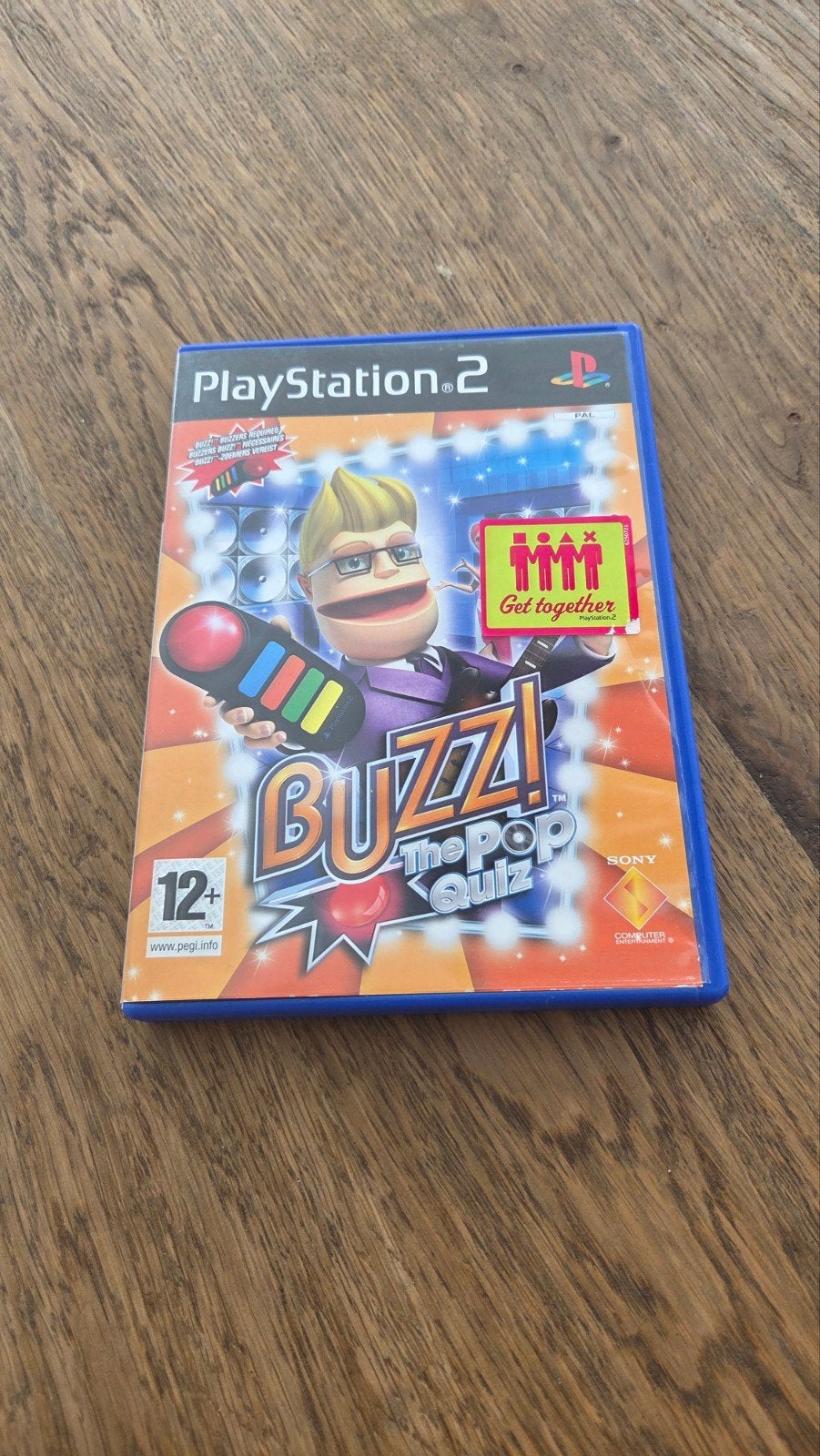 Buzz! The Pop Quiz - PlayStation 2 (PS2), Ophalen, Gebruikt, Overige genres, Eén computer