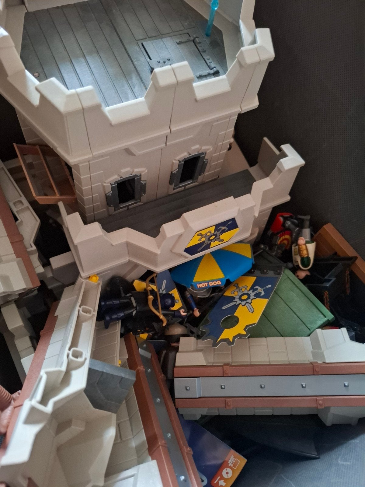 Playmobil Novelmore Kasteel (incompleet) + andere onderdelen, Kinderen en Baby's, Speelgoed | Playmobil, Gebruikt, Losse onderdelen