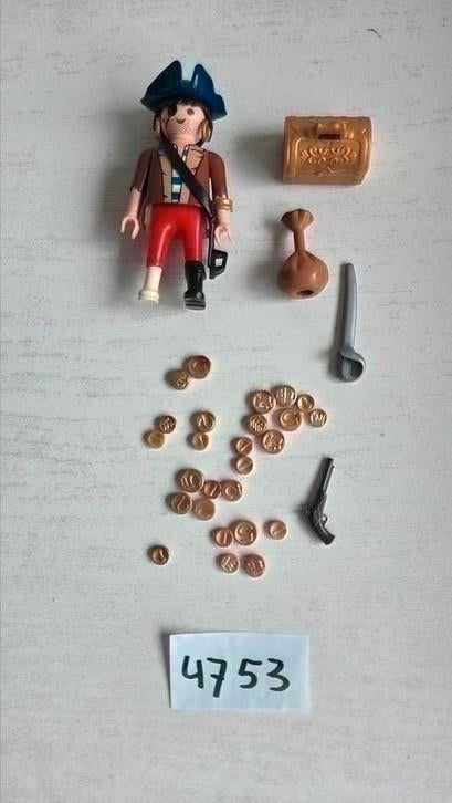 Playmobil 4753 piraat, Ophalen of Verzenden, Gebruikt