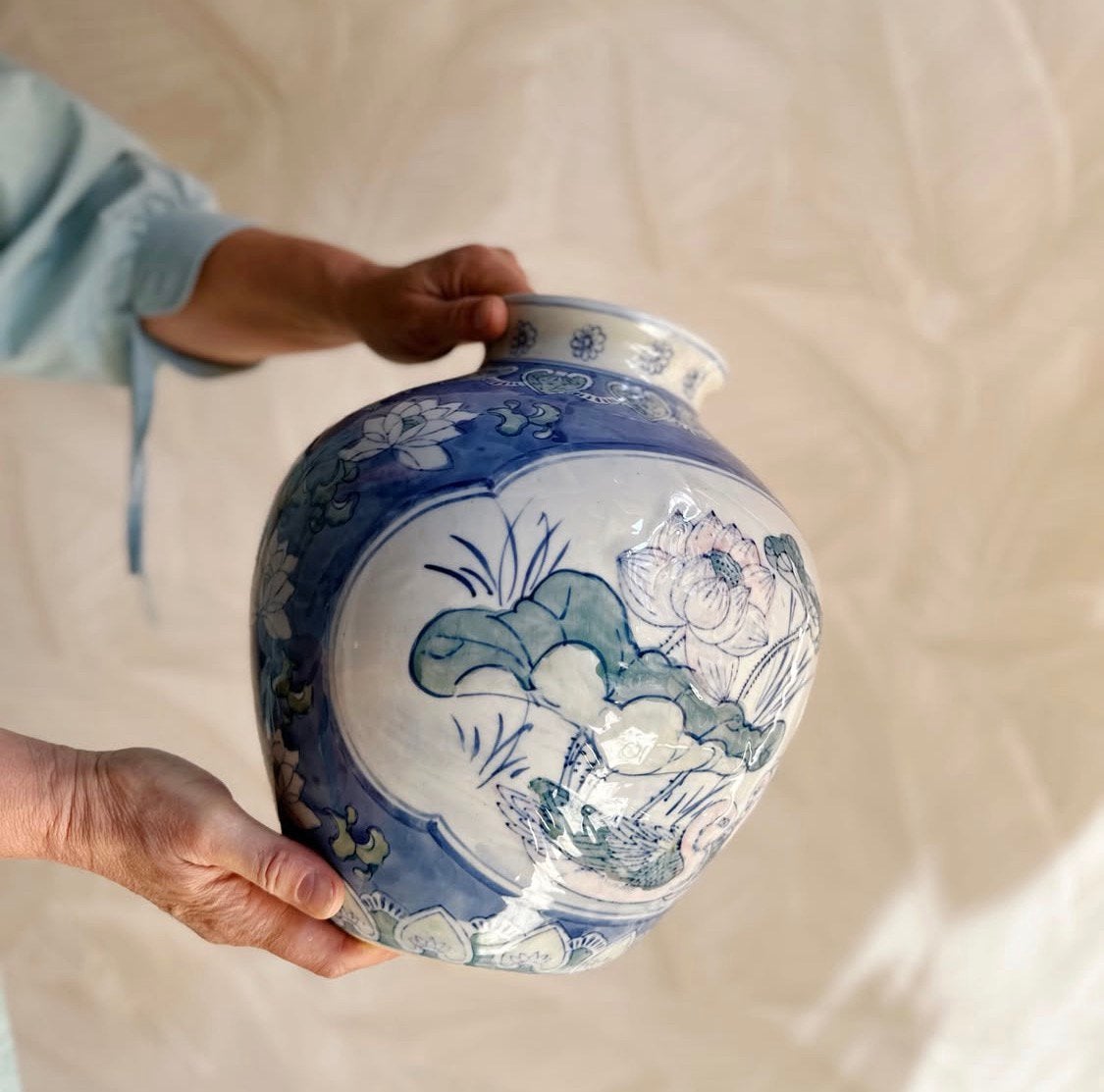 Vintage chinese vaas, Ophalen of Verzenden