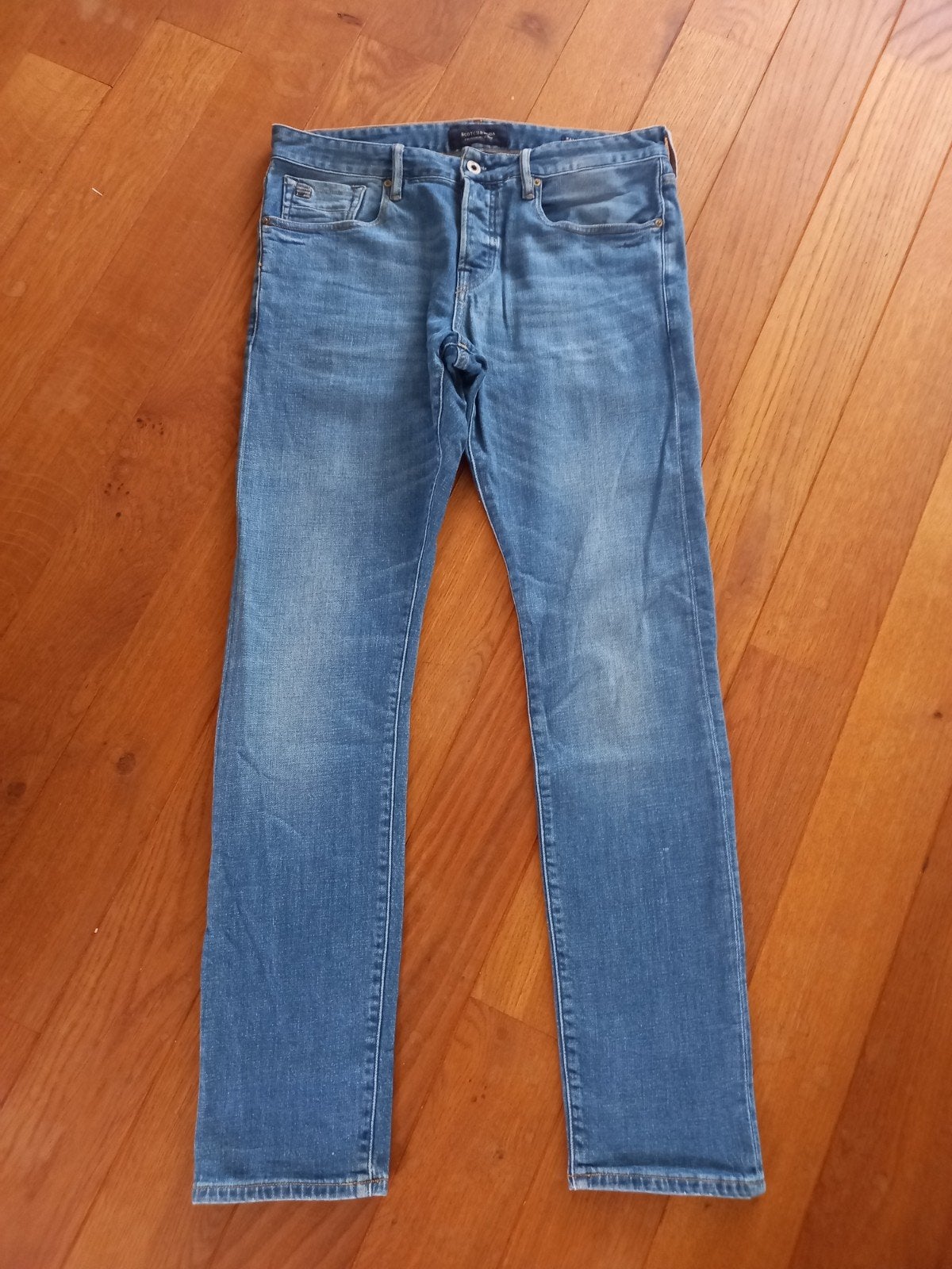 Scotch & Soda Ralston herenjeans waist 32/lengte 32, Blauw, W32 (confectie 46) of kleiner, Ophalen of Verzenden, Gedragen
