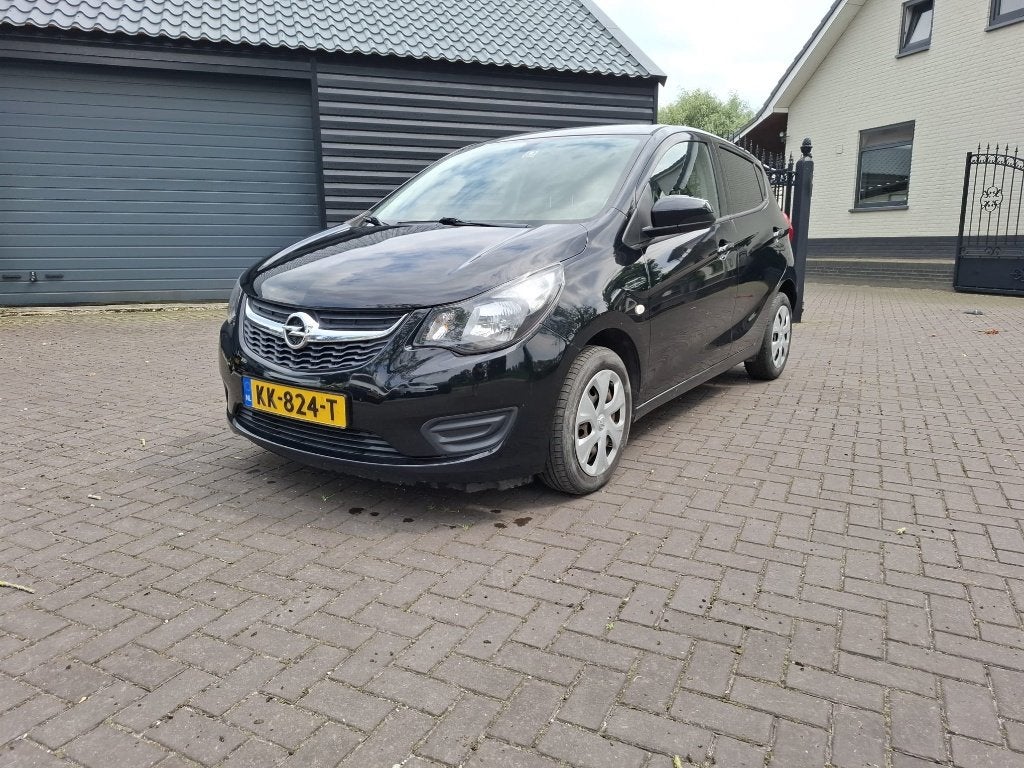 Opel Karl 1.0 Ecoflex 2016 Nieuwe APK, Voorwielaandrijving, 839 kg, Zwart, Zwart