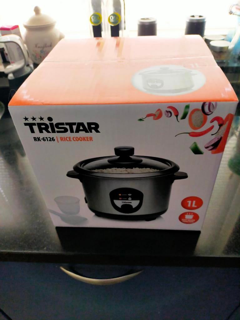 Tristar RK-6126 Rijstkoker 1L - Nieuw in doos, Ophalen of Verzenden
