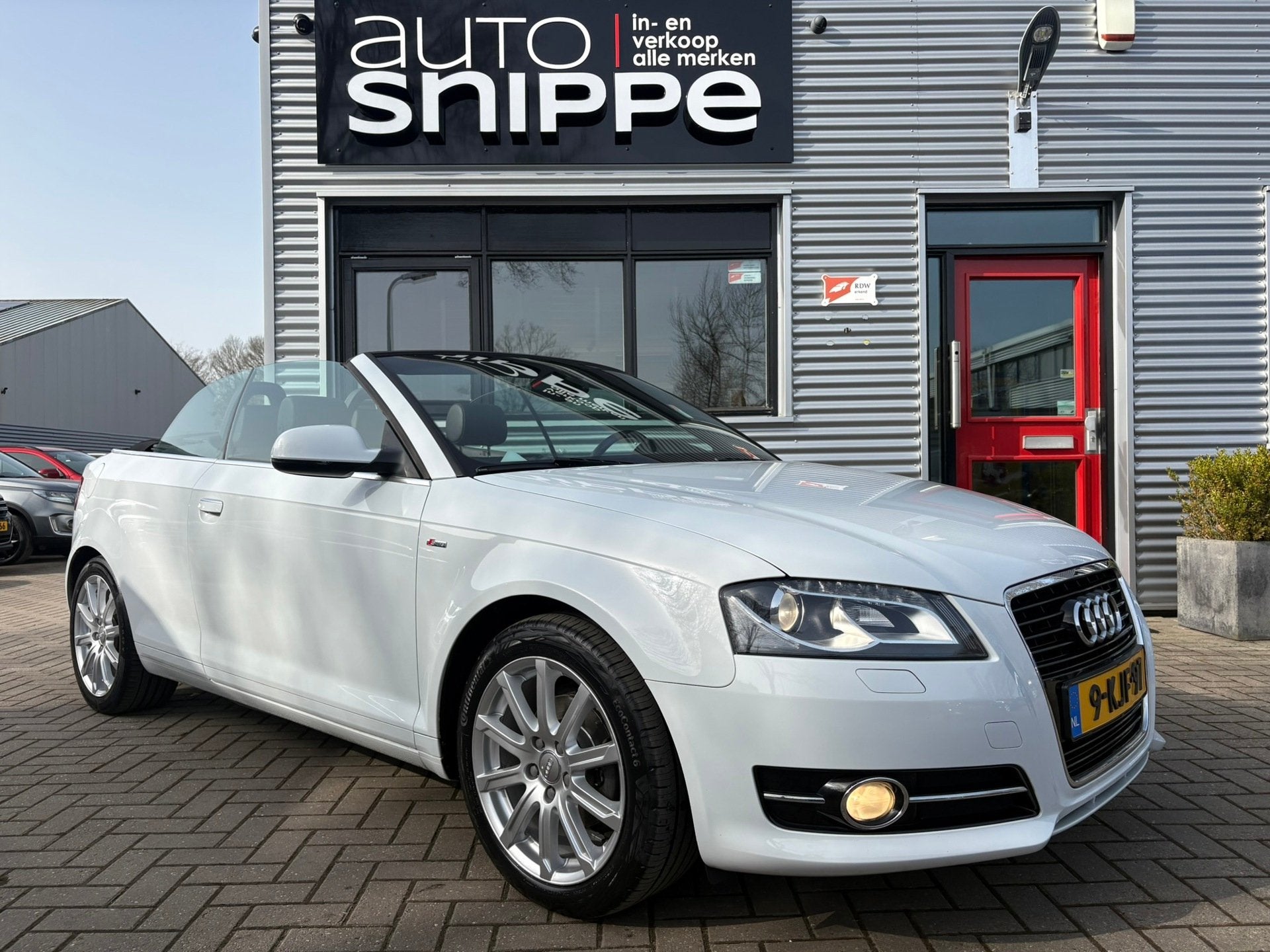 Audi A3 Cabriolet 1.2 TFSI Advance Sport S LINE-CLIMA-VOLLED, Auto's, Voorwielaandrijving, Euro 5, Gebruikt, Zwart