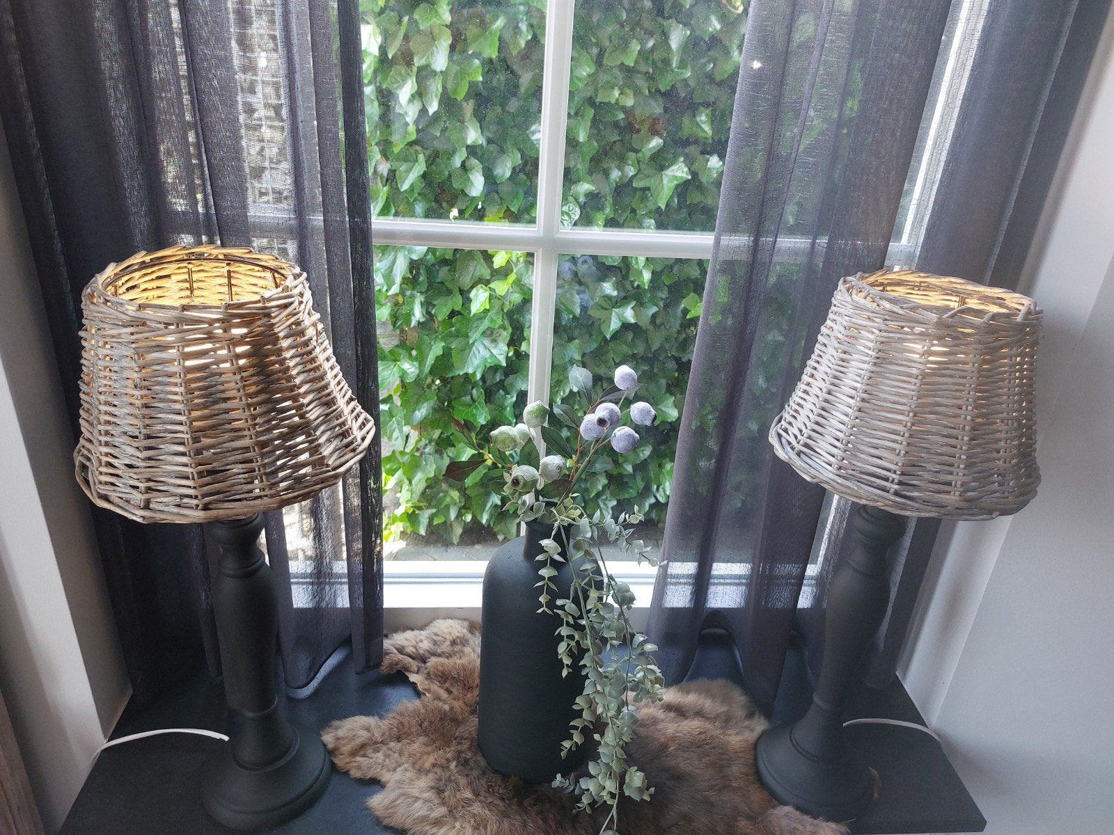 Mooie lampen combi met kruik (zie omschrijving), Ophalen of Verzenden, Zo goed als nieuw, Minder dan 100 cm