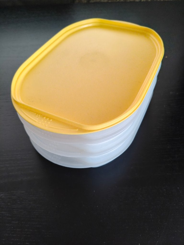 3 vleeswaren bakjes, Ophalen of Verzenden, Zo goed als nieuw