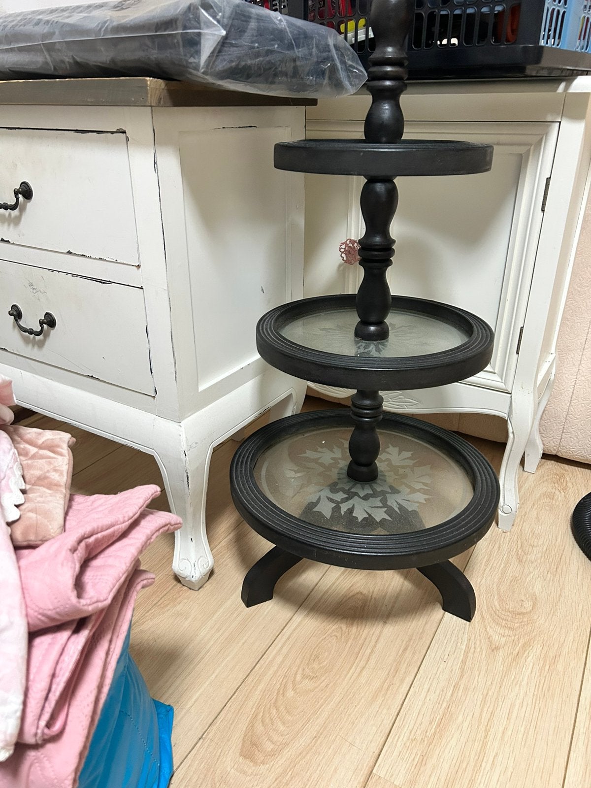 Hele grote etagere ptmd, Ophalen, Zo goed als nieuw, Etagère, Hout
