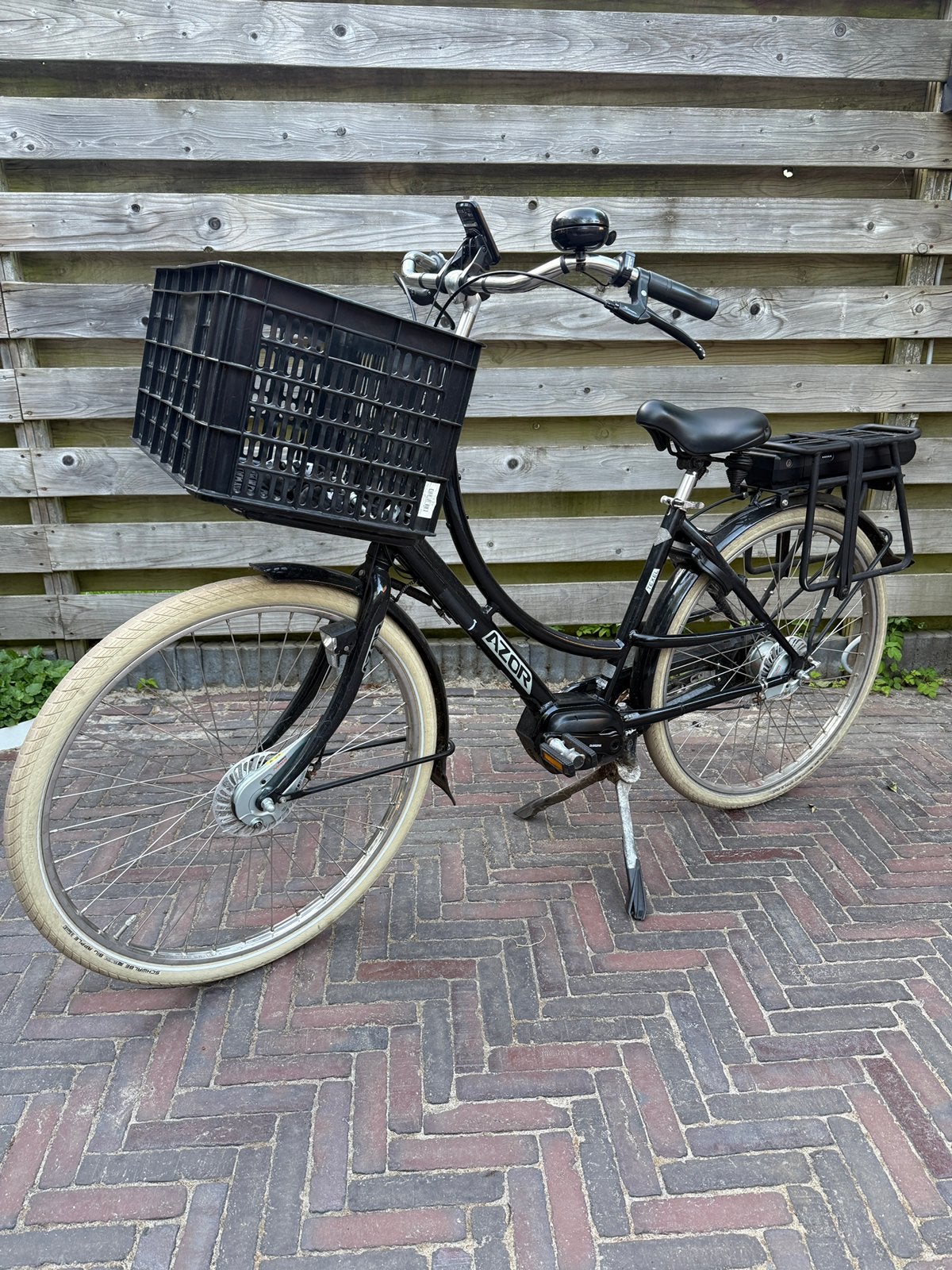 Azor e-bike, 2 zitjes, Gebruikt, 47 tot 50 cm, Ophalen