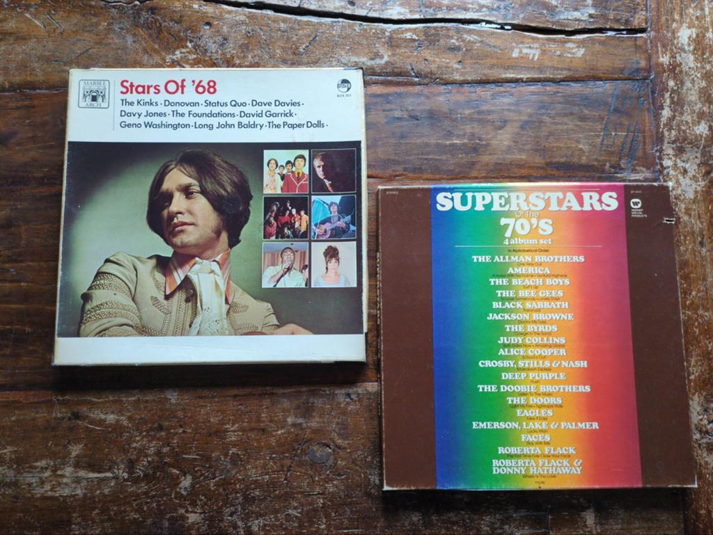 Totaal 6 elpees met muziek uit de jaren '60 en '70, Ophalen of Verzenden, Gebruikt, Overige formaten