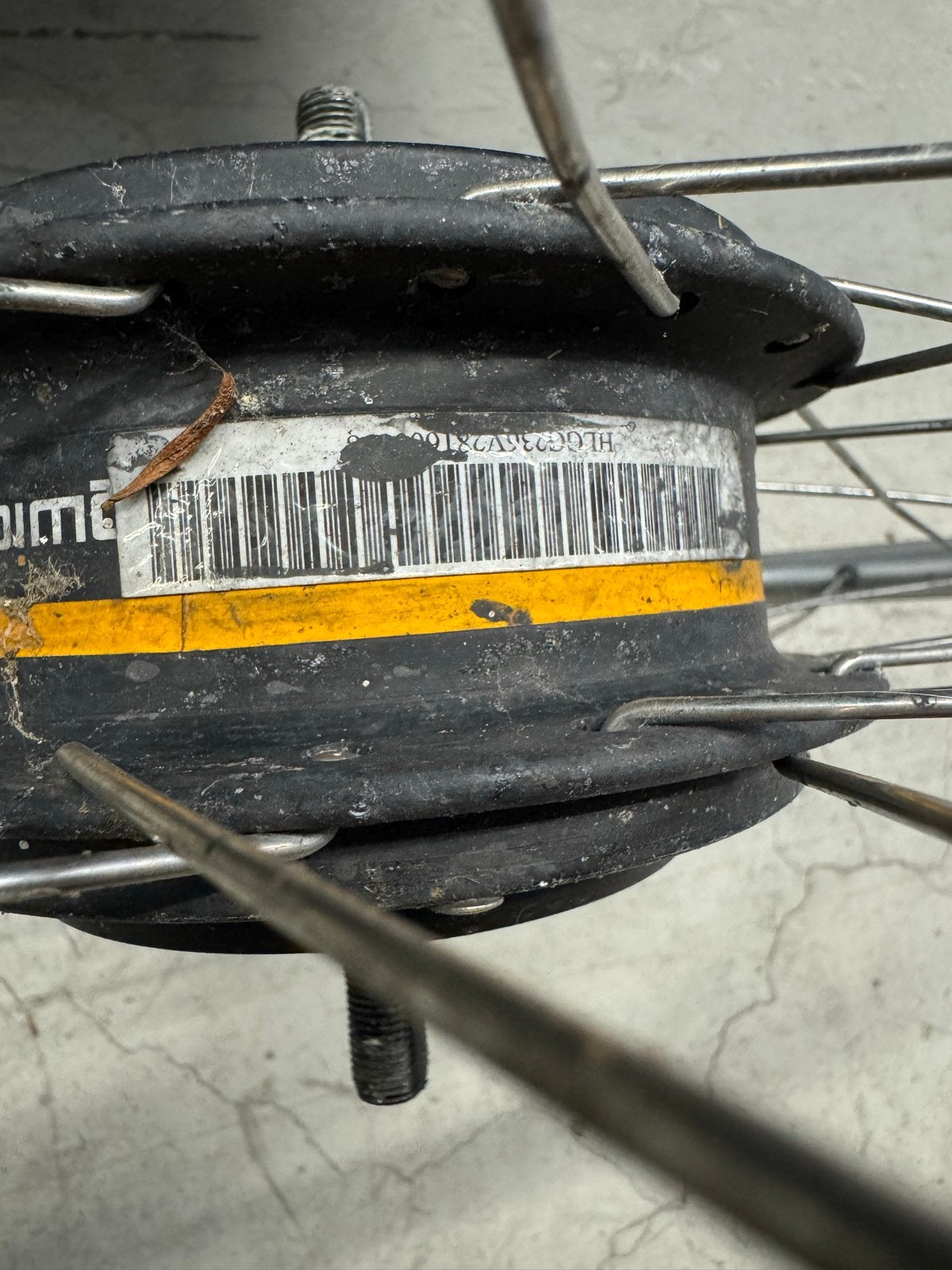 Qwic voorwiel met motor, Fietsen en Brommers, Ophalen of Verzenden, Gebruikt, Elektrische fiets, Wiel