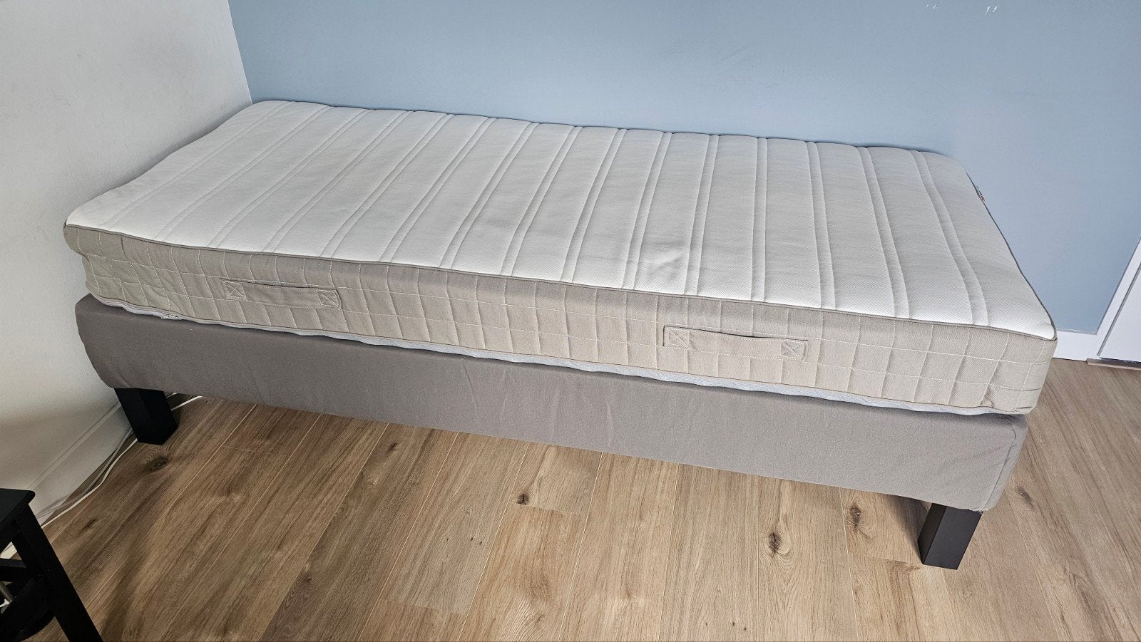 IKEA compleet 1 persoonsbed inclusief matras, Ophalen, 90 cm, Eenpersoons, Zo goed als nieuw