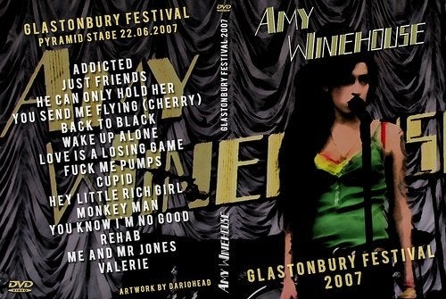 Amy Winehouse live at Glastonbury music festival 2007, Alle leeftijden, Verzenden, Zo goed als nieuw
