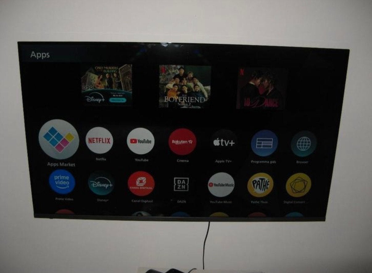 Panasonic 60 inch Smart TV - Met Tv Beugel, Panasonic, 50 Hz, Ophalen of Verzenden, Zo goed als nieuw