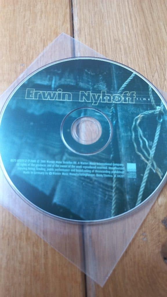 CD album Erwin Nyhoff - Take Your Time / nieuw, Ophalen of Verzenden, Zo goed als nieuw, Poprock, Album