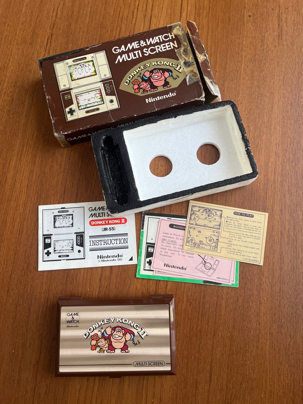 Donkey Kong II Nintendo Game & Watch - Compleet, Ophalen of Verzenden, Nintendo, Zo goed als nieuw