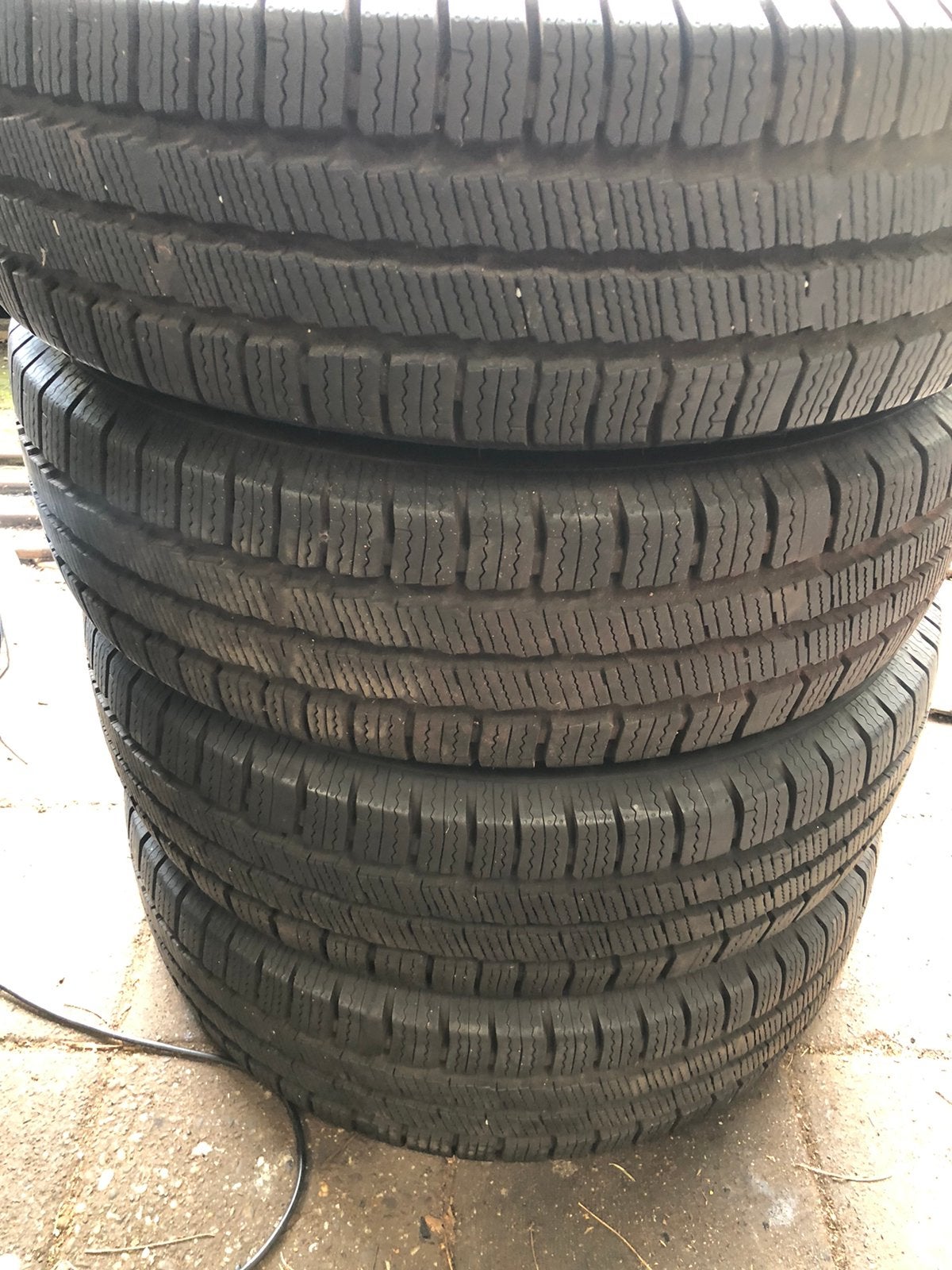 225/75 R16C winterbanden als nieuw, Gebruikt, 16 inch, Banden en Velgen, Winterbanden
