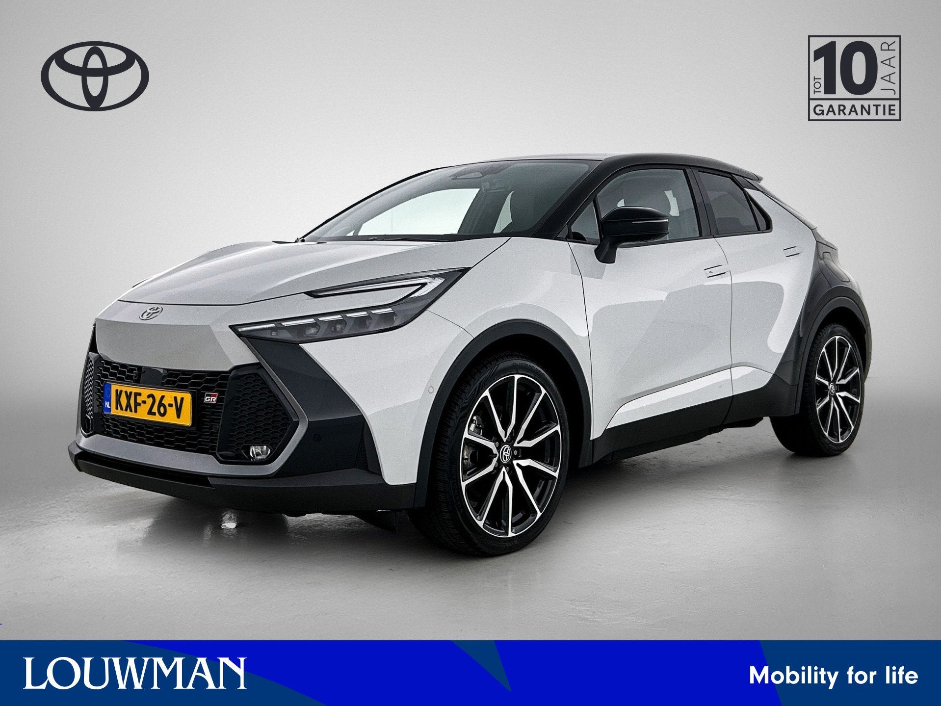 Toyota C-HR 2.0 Plug-in Hybrid 220 GR SPORT Première Editio, Auto's, 4 cilinders, Bedrijf, Grijs, Hybride Elektrisch/Benzine