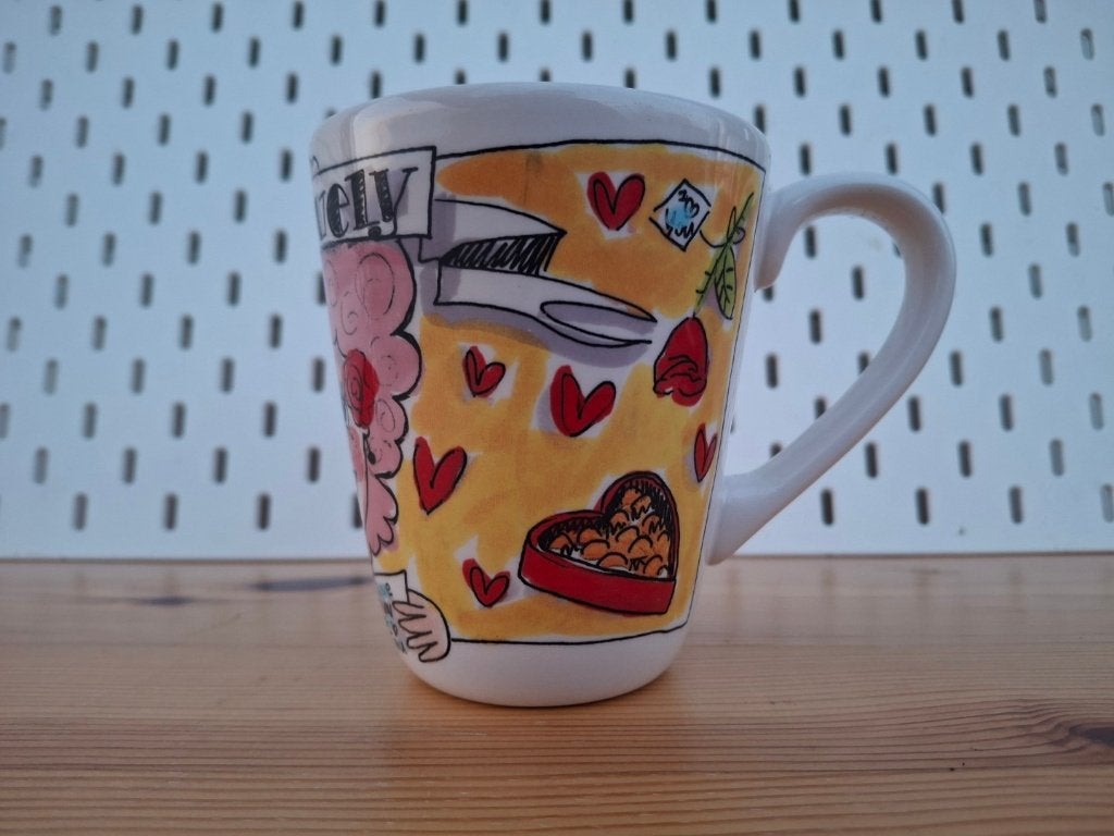 Beker mok Blond Amsterdam, Ophalen of Verzenden, Aardewerk, Kop(pen) en/of Schotel(s)