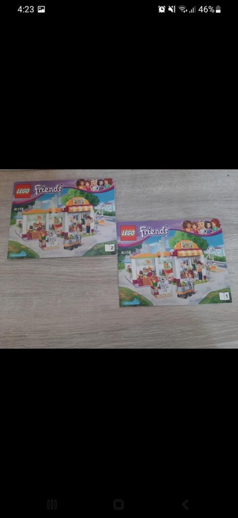 Lego Friends Supermarkt 41118 - Zo goed als nieuw, Lego, Friends, Ophalen of Verzenden, Zo goed als nieuw