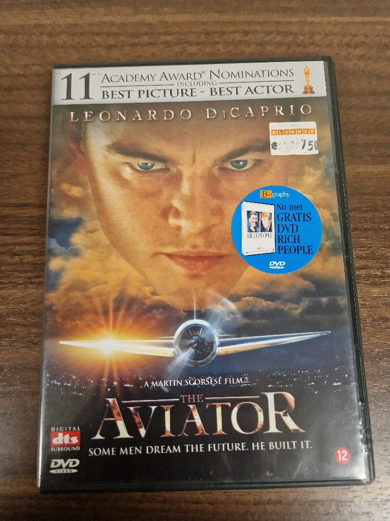 The Aviator - DVD, Vanaf 12 jaar, Ophalen of Verzenden, Zo goed als nieuw