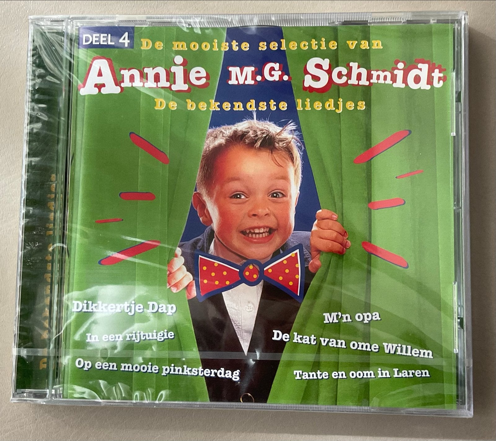 Annie M.G. Schmidt - De bekendste liedjes (Deel 4) CD, Cd's en Dvd's, Cd's | Kinderen en Jeugd, Ophalen of Verzenden, Nieuw in verpakking