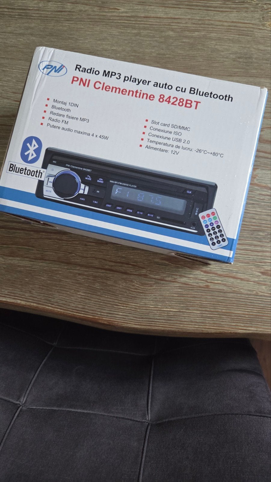 PNI Clementine 8428BT Autoradio met Bluetooth, Auto diversen, Ophalen of Verzenden, Nieuw